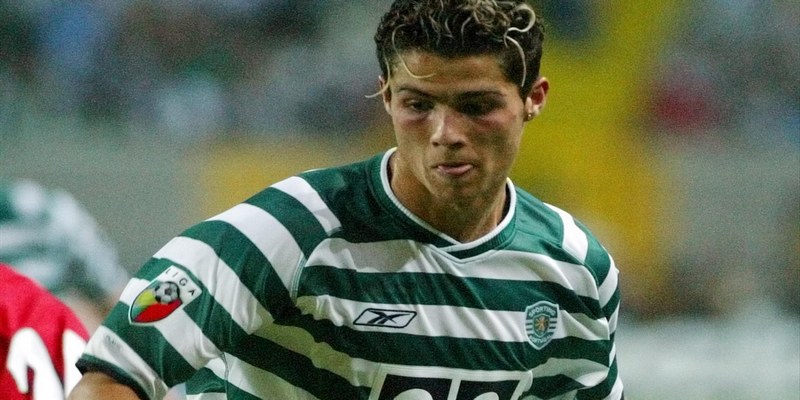 Ronaldo được phát hiện tài năng từ học viện Sporting Lisbon